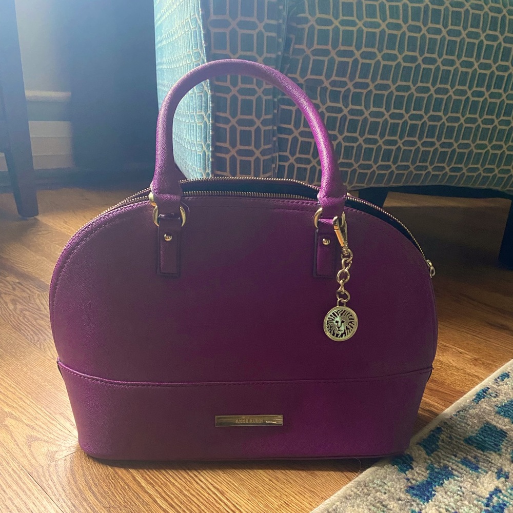 Authentic Anne Klein Purple handbag